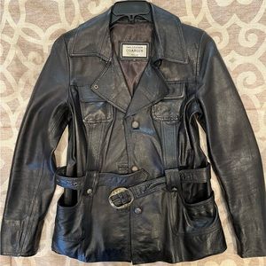 Leather jacket for women (M)